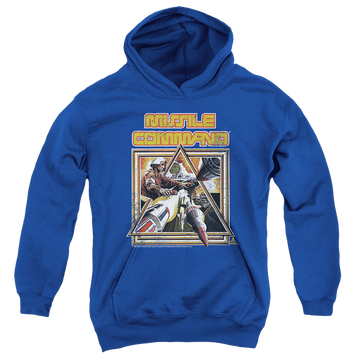 Atari Missle Commander Youth Pull-Over Hoodie Youth Hoodie (Ages 8-12) Atari