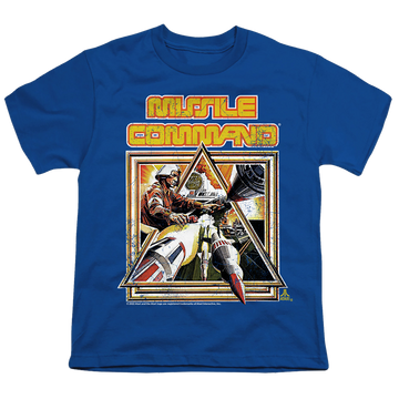 Atari Missle Commander - Youth T-Shirt Youth T-Shirt (Ages 8-12) Atari