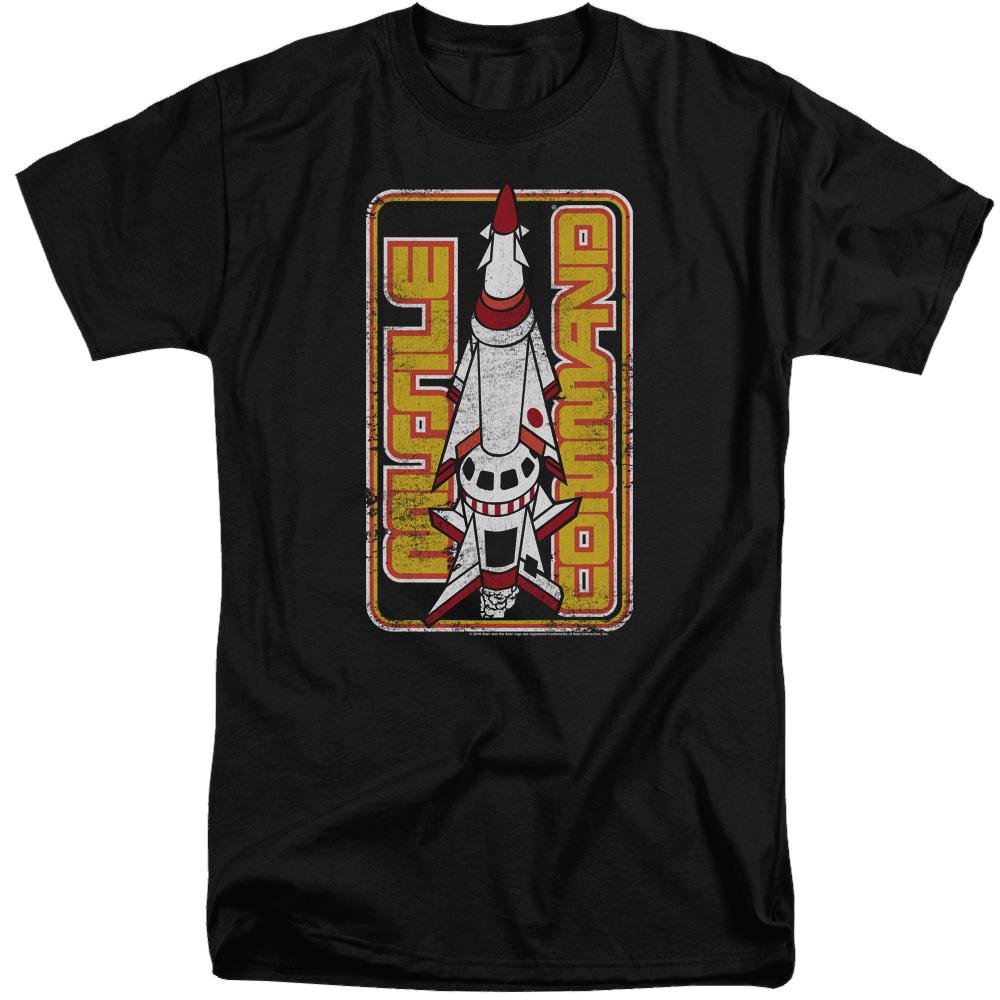 Atari Missile - Men's Tall Fit T-Shirt Men's Tall Fit T-Shirt Atari