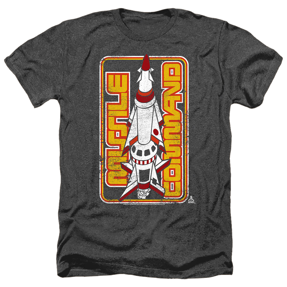 Atari Missile - Men's Heather T-Shirt Men's Heather T-Shirt Atari