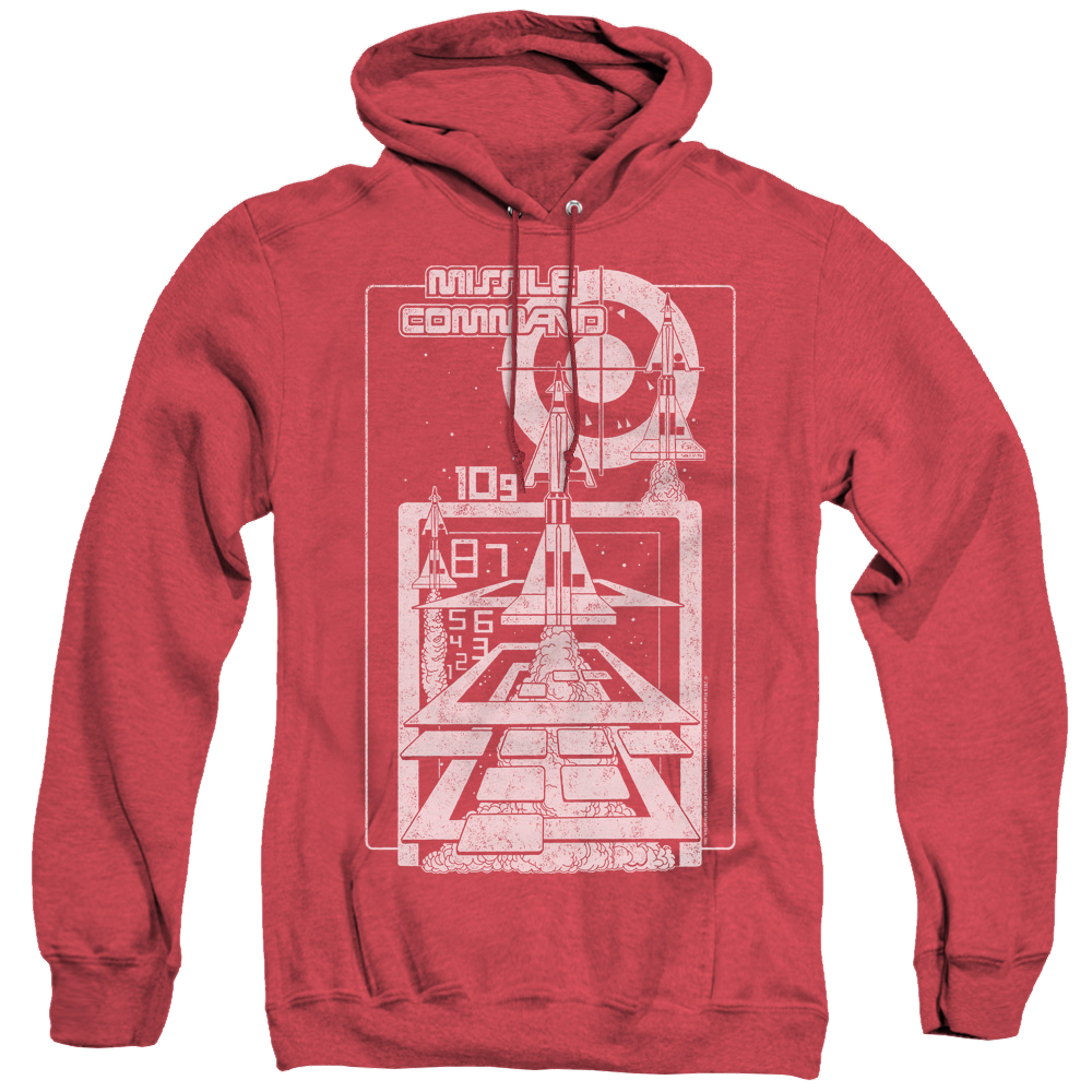 Atari Lift Off - Heather Pullover Hoodie Heather Pullover Hoodie Atari