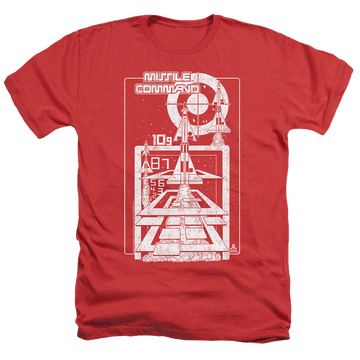 Atari Lift Off - Men's Heather T-Shirt Men's Heather T-Shirt Atari