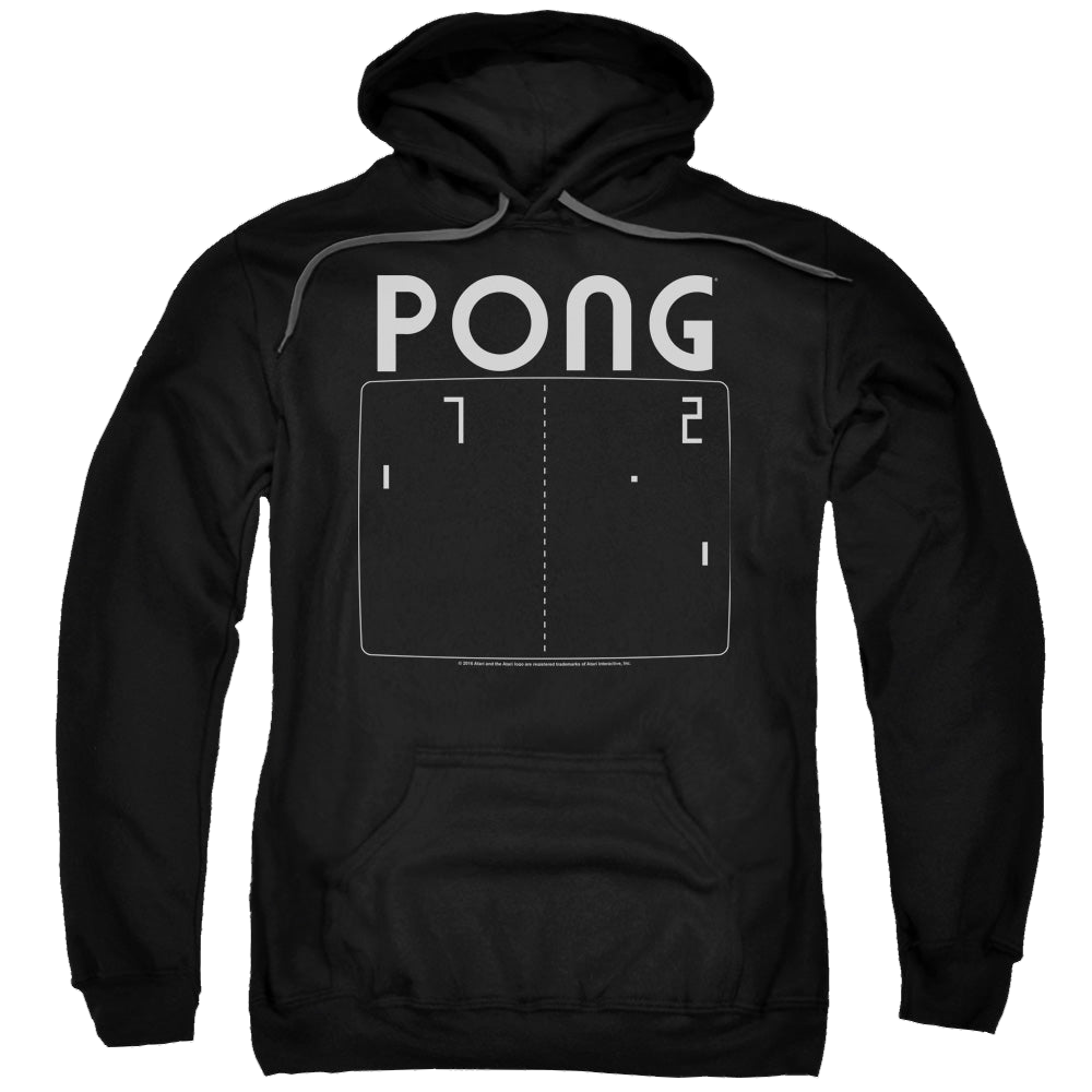Atari Pong Screen - Pullover Hoodie Pullover Hoodie Atari
