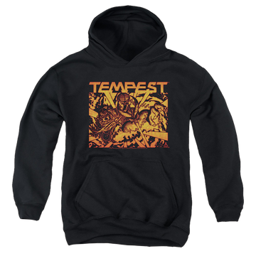 Atari Demon Reach Youth Pull-Over Hoodie Youth Hoodie (Ages 8-12) Atari