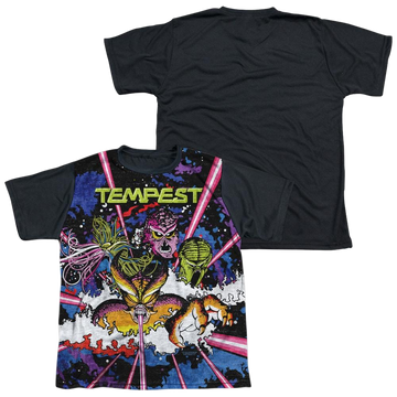 Atari Key Art - Youth Black Back T-Shirt (Ages 8-12) Youth Black Back T-Shirt (Ages 8-12) Atari