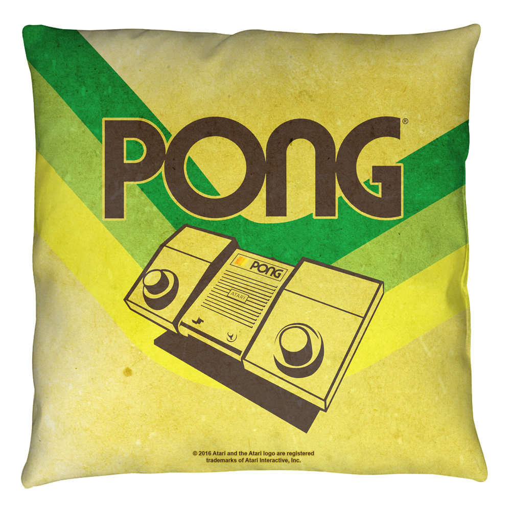 Atari Pong Lines Throw Pillow Throw Pillows Atari