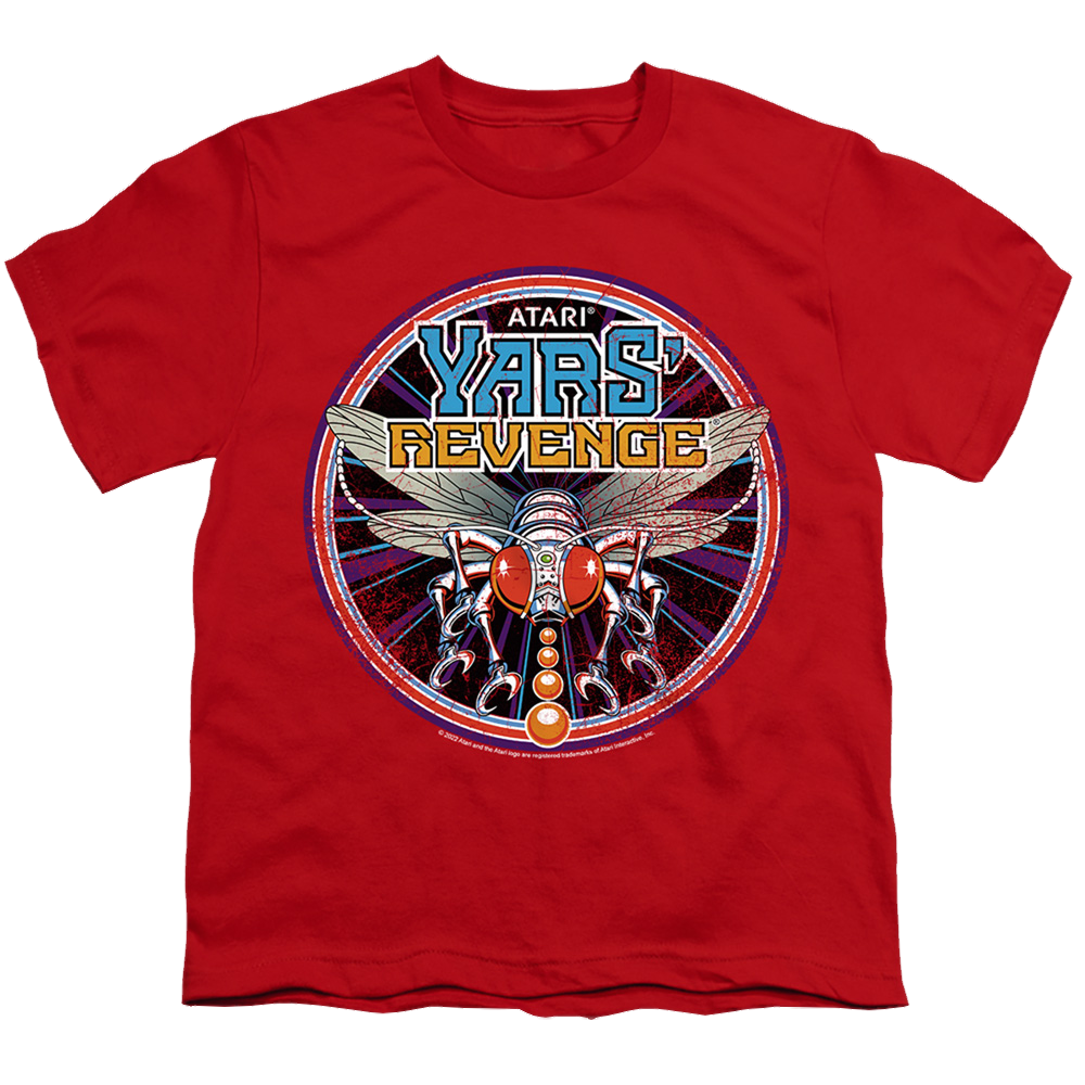 Atari Yars Revenge Patch - Youth T-Shirt Youth T-Shirt (Ages 8-12) Atari