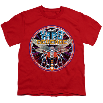 Atari Yars Revenge Patch - Youth T-Shirt Youth T-Shirt (Ages 8-12) Atari