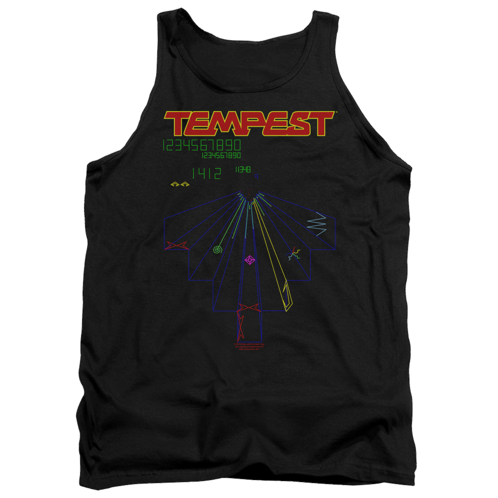 Atari Tempest Screen Men's Tank Men's Tank Atari