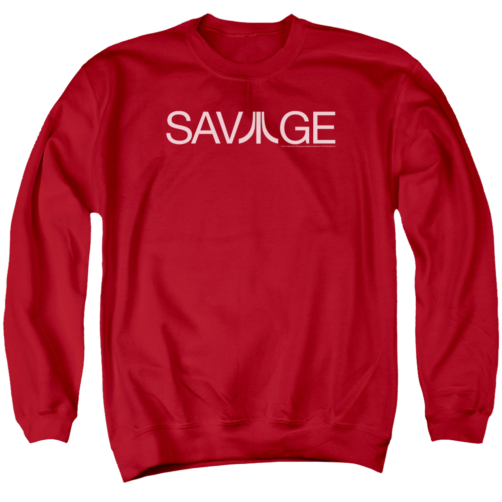 Atari Savage - Men's Crewneck Sweatshirt Men's Crewneck Sweatshirt Atari