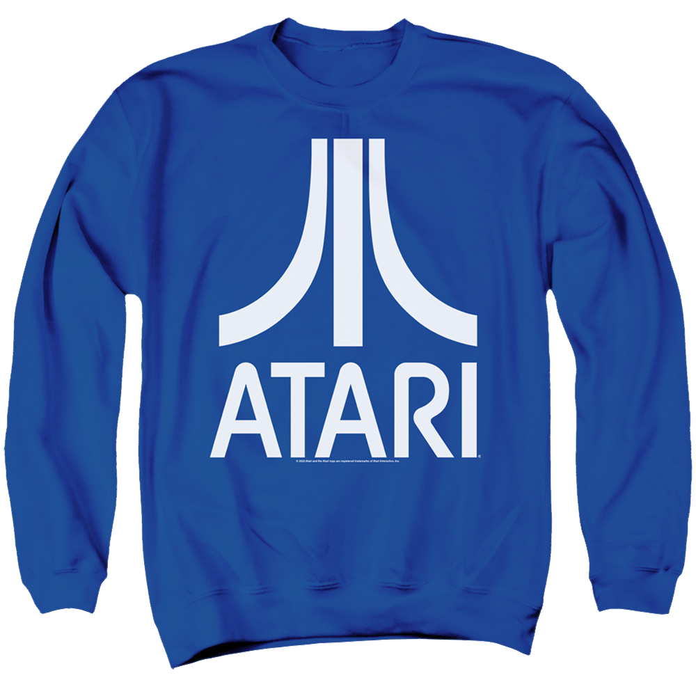Atari Atari Logo - Men's Crewneck Sweatshirt Men's Crewneck Sweatshirt Atari