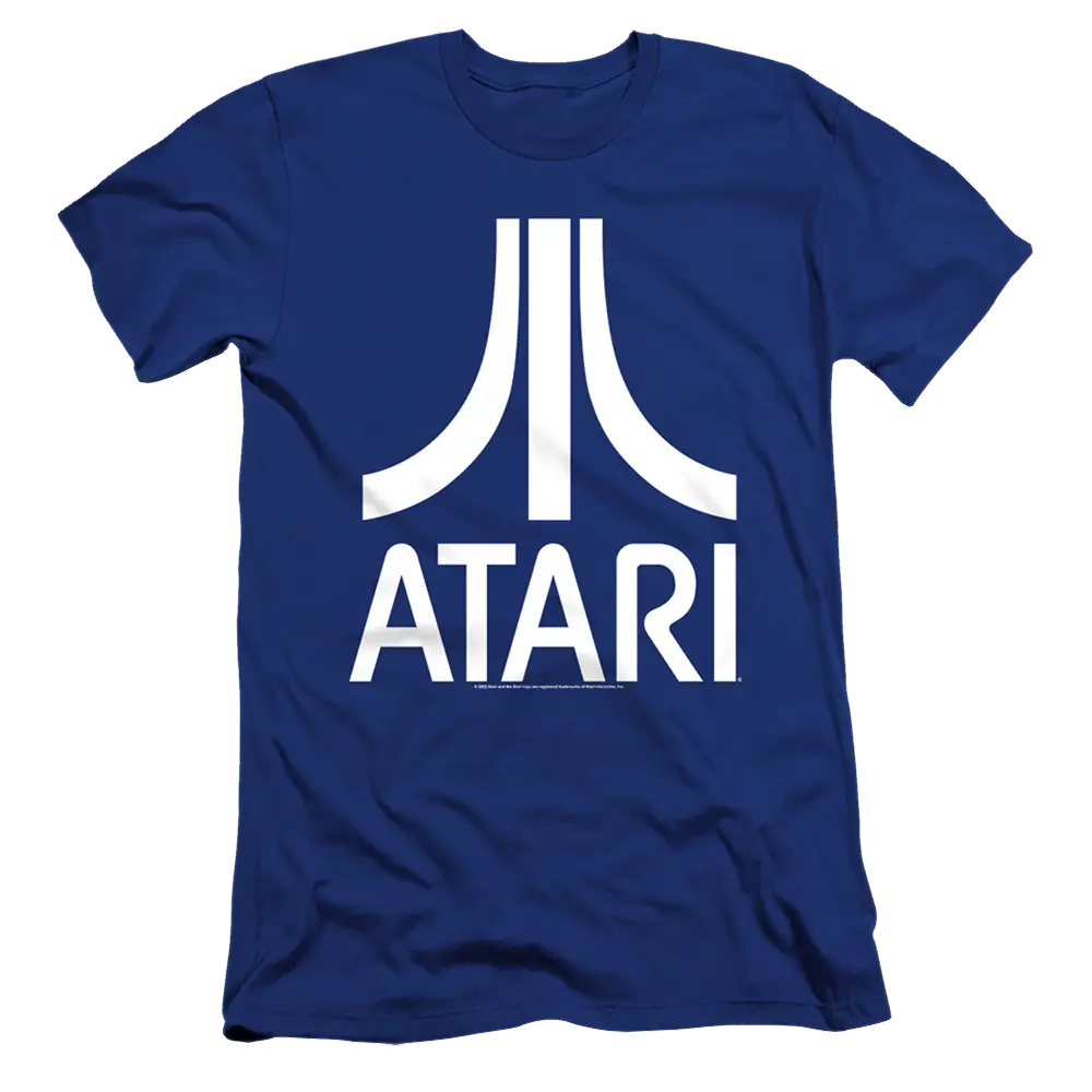 Atari Atari Logo - Men's Premium Slim Fit T-Shirt Atari