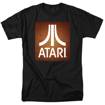 Atari Classic Wood Square - Men's Regular Fit T-Shirt Men's Regular Fit T-Shirt Atari