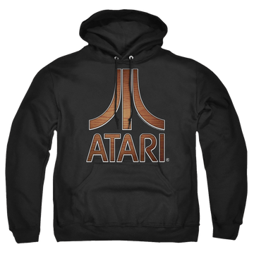 Atari Classic Wood Emblem - Pullover Hoodie Pullover Hoodie Atari