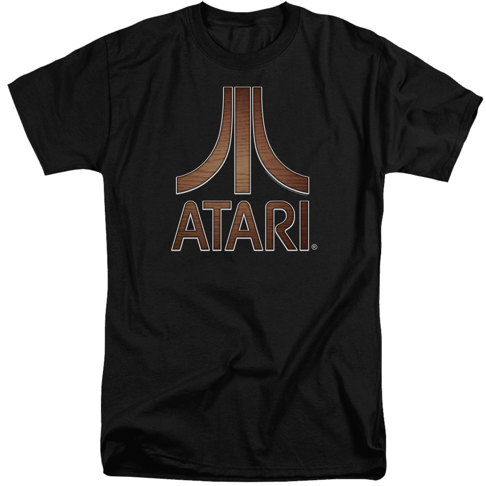 Atari Classic Wood Emblem - Men's Tall Fit T-Shirt Men's Tall Fit T-Shirt Atari