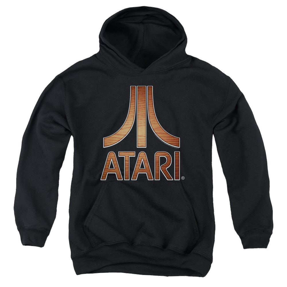 Atari Classic Wood Emblem - Youth Hoodie (Ages 8-12) Youth Hoodie (Ages 8-12) Atari