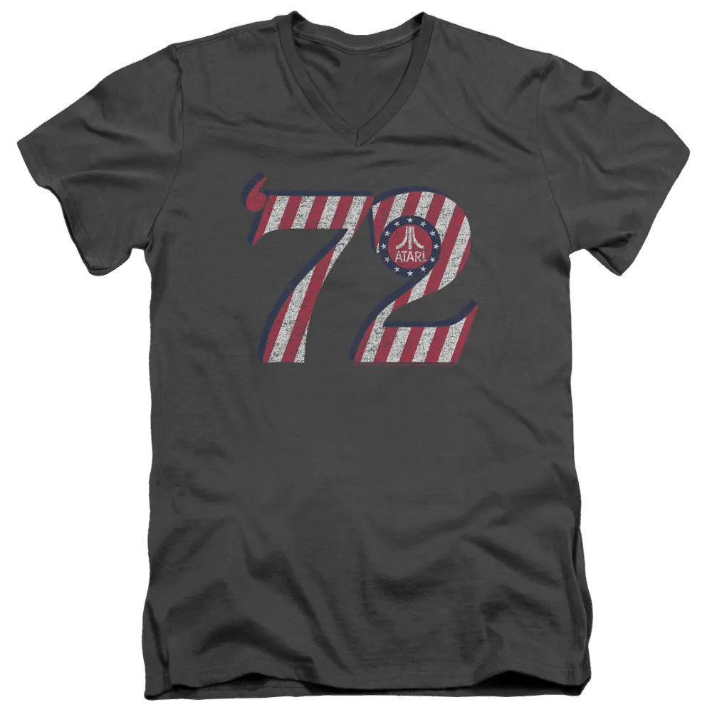 Atari Atari 72 - Men's V-Neck T-Shirt Atari