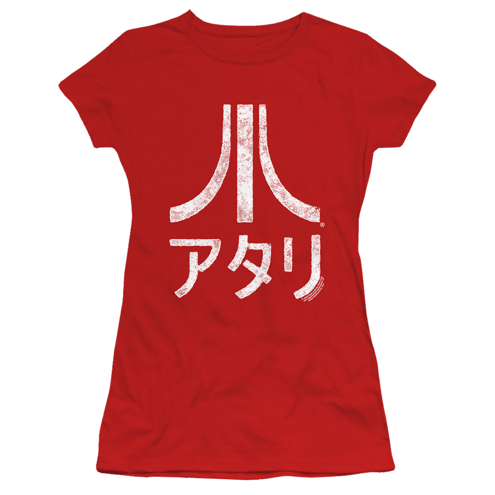 Atari Rough Kanji - Juniors T-Shirt Juniors T-Shirt Atari
