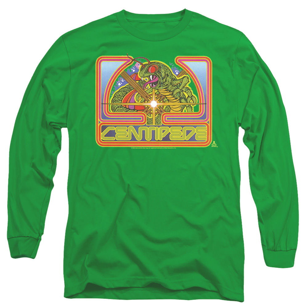 Atari Centipede Green - Men's Long Sleeve T-Shirt Men's Long Sleeve T-Shirt Atari