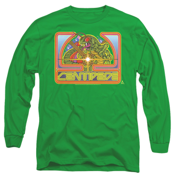 Atari Centipede Green - Men's Long Sleeve T-Shirt Men's Long Sleeve T-Shirt Atari