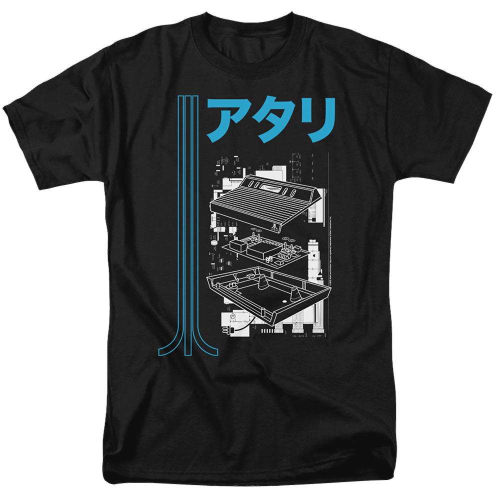 Atari Schematic - Men's Regular Fit T-Shirt Men's Regular Fit T-Shirt Atari