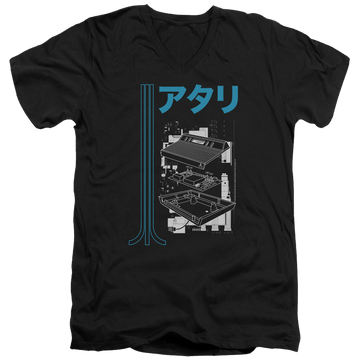 Atari Schematic - Men's V-Neck T-Shirt Men's V-Neck T-Shirt Atari