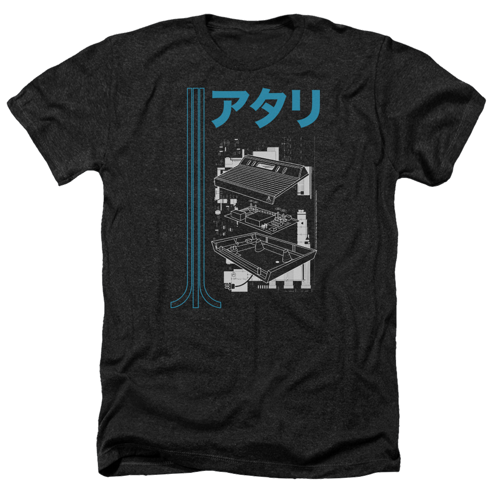 Atari Schematic - Men's Heather T-Shirt Men's Heather T-Shirt Atari