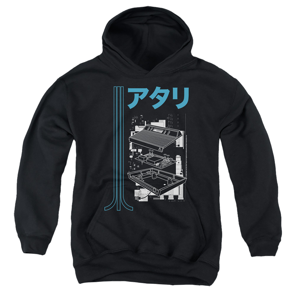 Atari Schematic - Youth Hoodie (Ages 8-12) Youth Hoodie (Ages 8-12) Atari