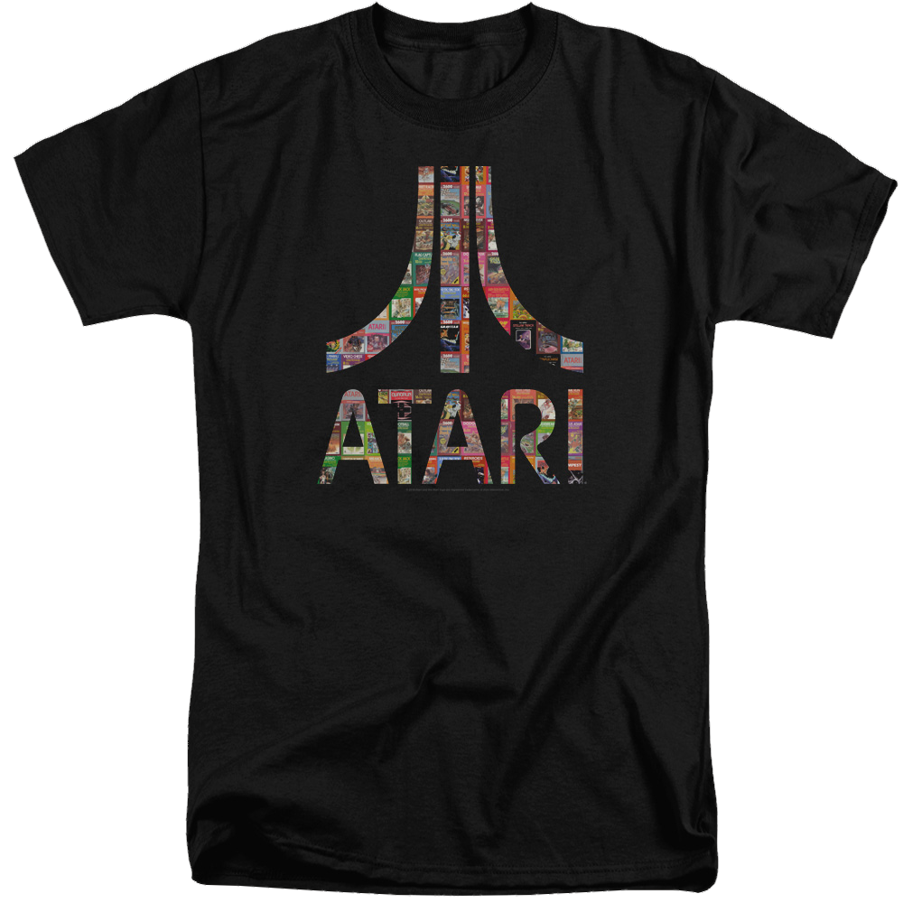 Atari Box Art - Men's Tall Fit T-Shirt Atari