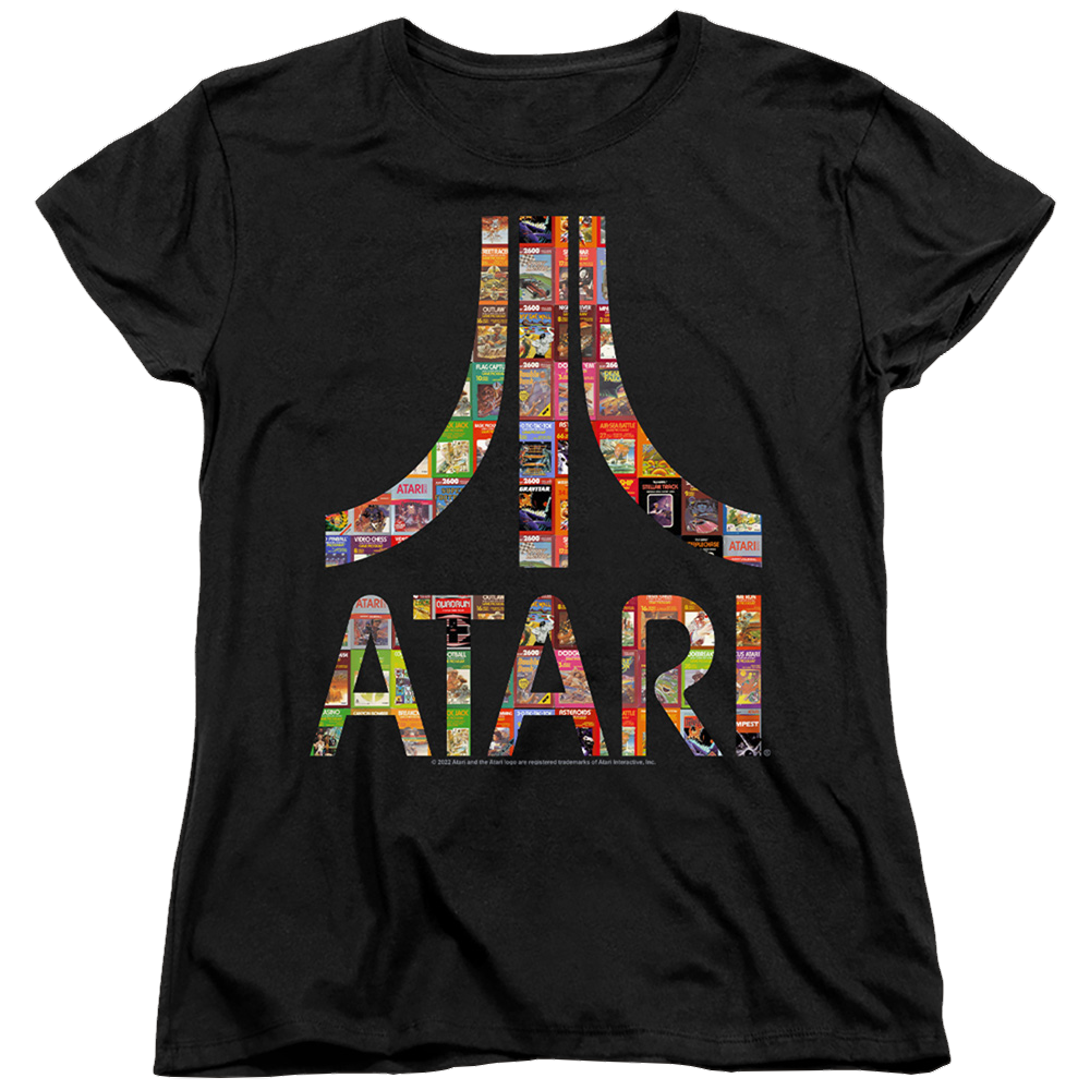 Atari Box Art - Women's T-Shirt Women's T-Shirt Atari