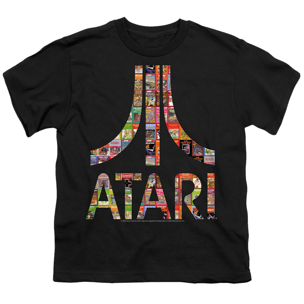 Atari Box Art - Youth T-Shirt (Ages 8-12) Atari
