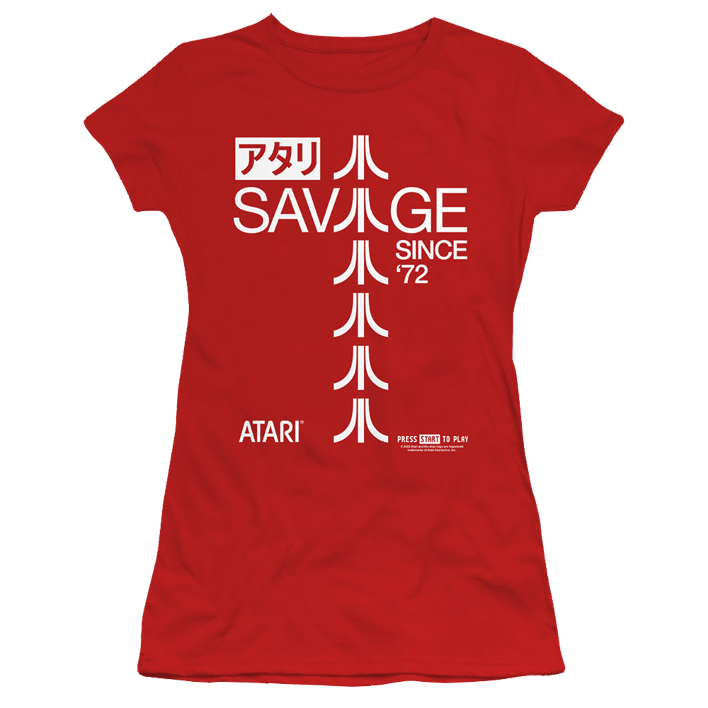 Atari Savage 72 - Juniors T-Shirt Juniors T-Shirt Atari