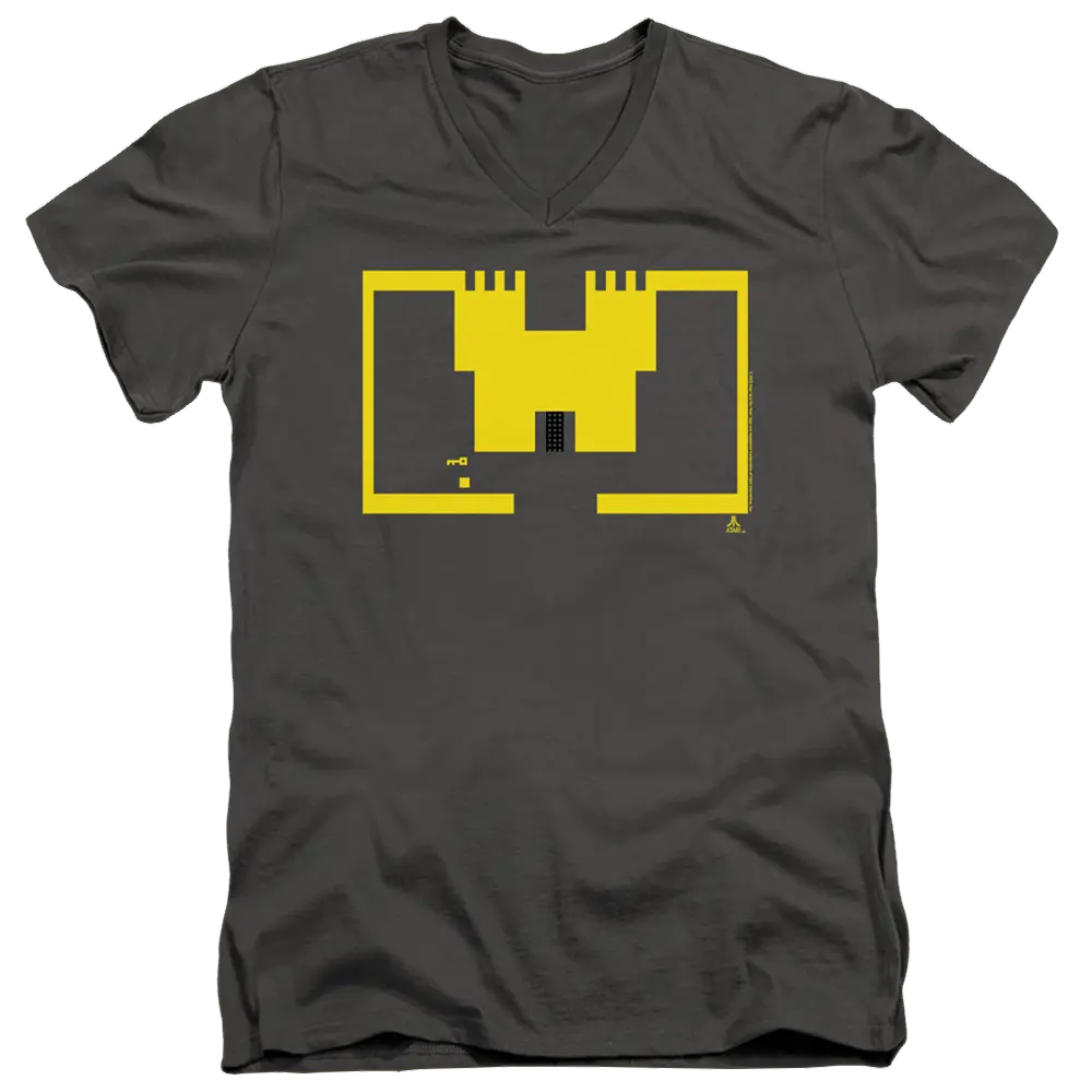 Atari Adventure Screen Art - Men's V-Neck T-Shirt Atari