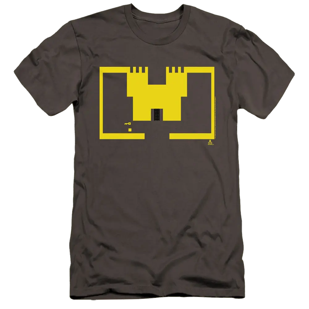Atari Adventure Screen Art - Men's Premium Slim Fit T-Shirt Atari