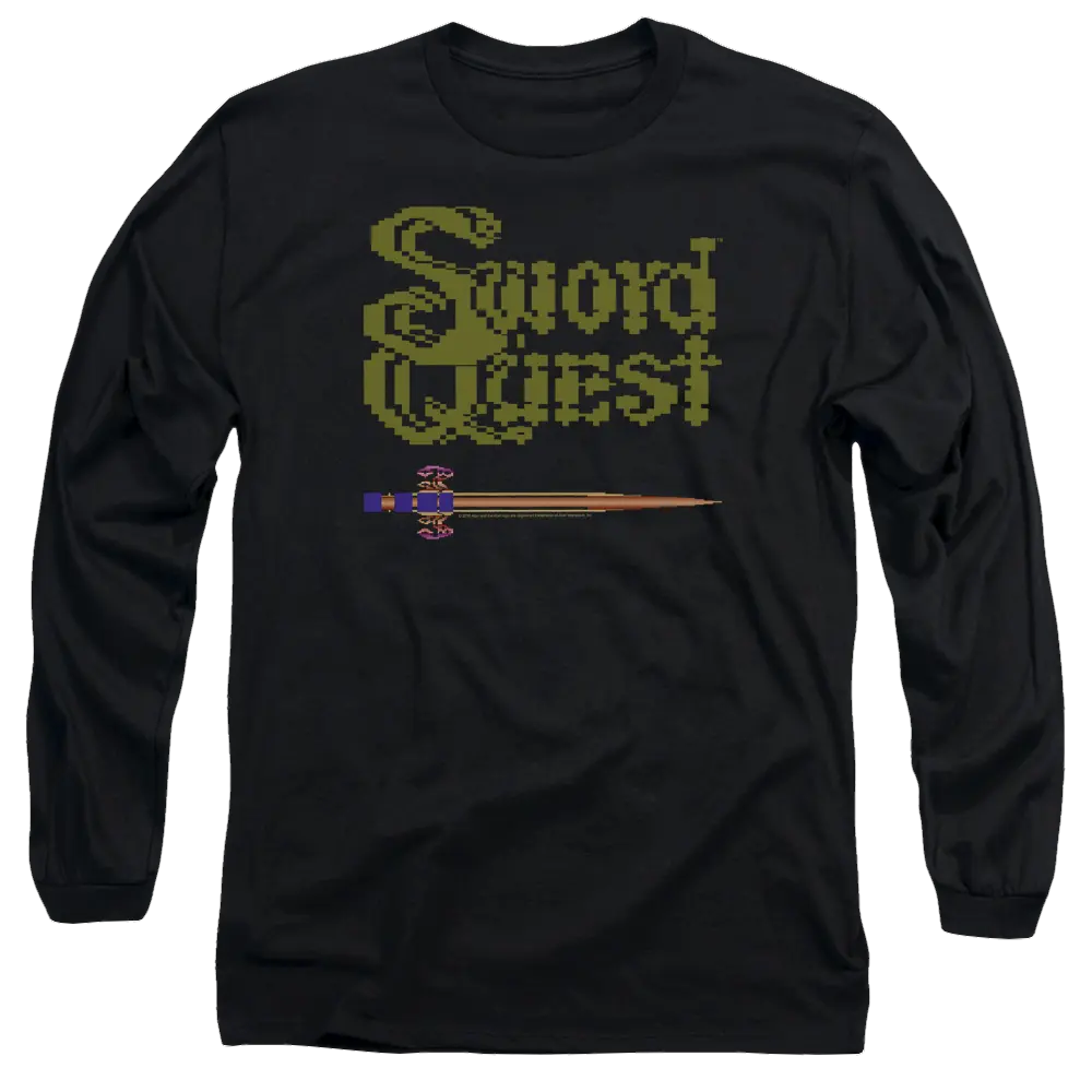 Atari 8 Bit Sword - Men's Long Sleeve T-Shirt Atari