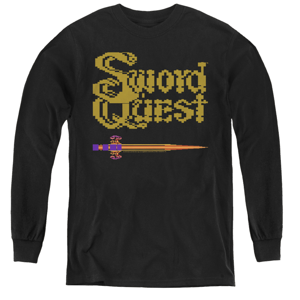 Atari 8 Bit Sword - Youth Long Sleeve T-Shirt Youth Long Sleeve T-Shirt Atari