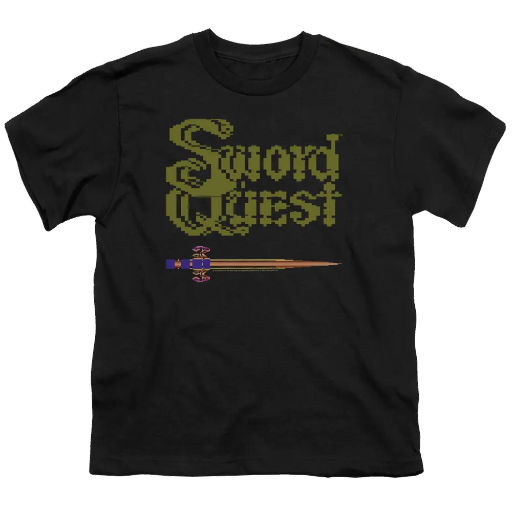 Atari 8 Bit Sword - Youth T-Shirt (Ages 8-12) Atari