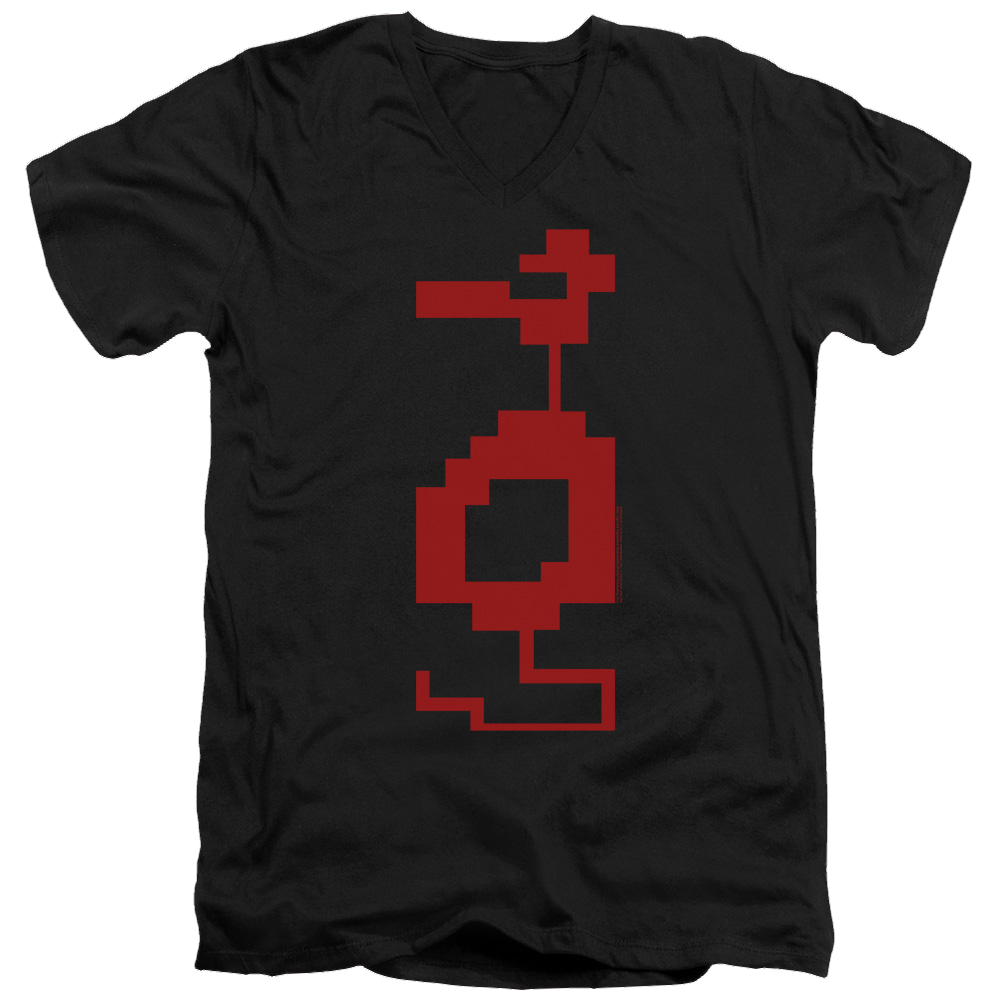 Atari Dragon - Men's V-Neck T-Shirt Men's V-Neck T-Shirt Atari