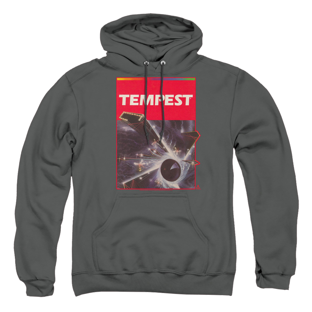 Atari Tempest Box Art - Pullover Hoodie Pullover Hoodie Atari