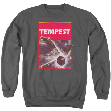 Atari Tempest Box Art - Men's Crewneck Sweatshirt Men's Crewneck Sweatshirt Atari