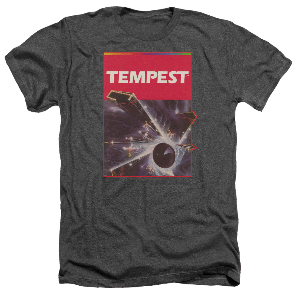 Atari Tempest Box Art - Men's Heather T-Shirt Men's Heather T-Shirt Atari