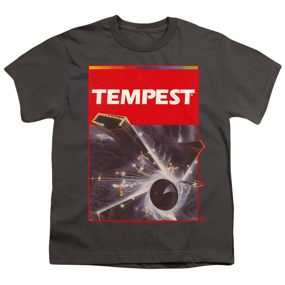 Atari Tempest Box Art - Youth T-Shirt (Ages 8-12) Youth T-Shirt (Ages 8-12) Atari