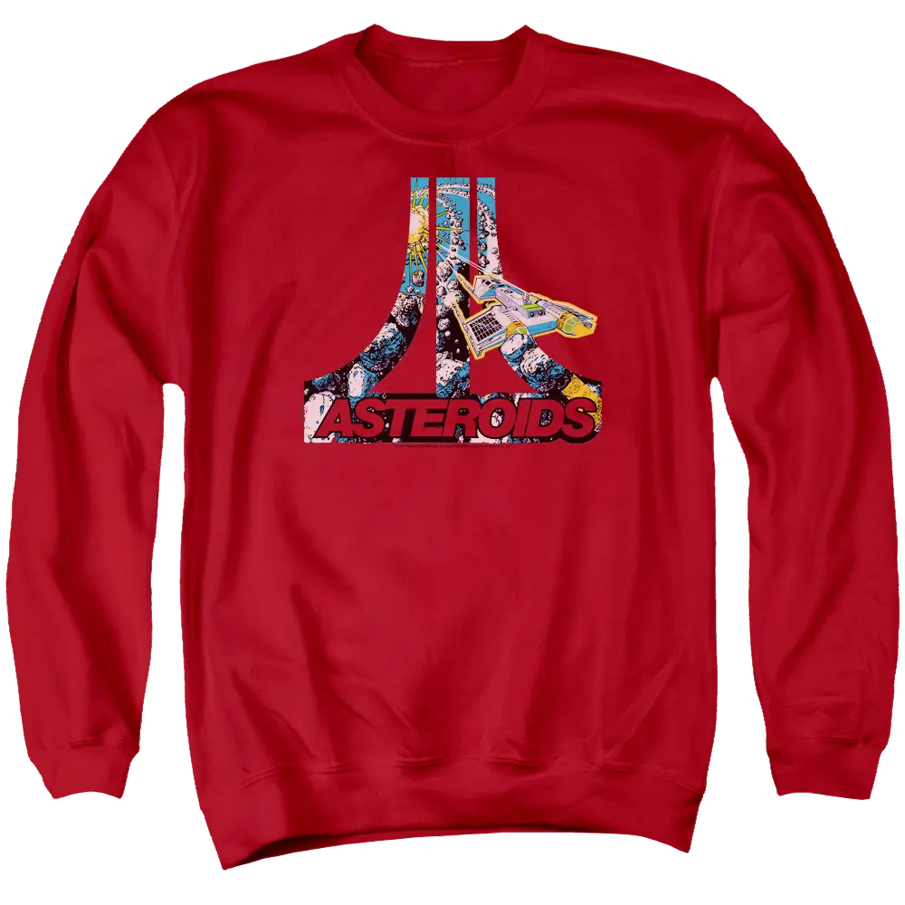 Atari Asteroids Atari - Men's Crewneck Sweatshirt Atari