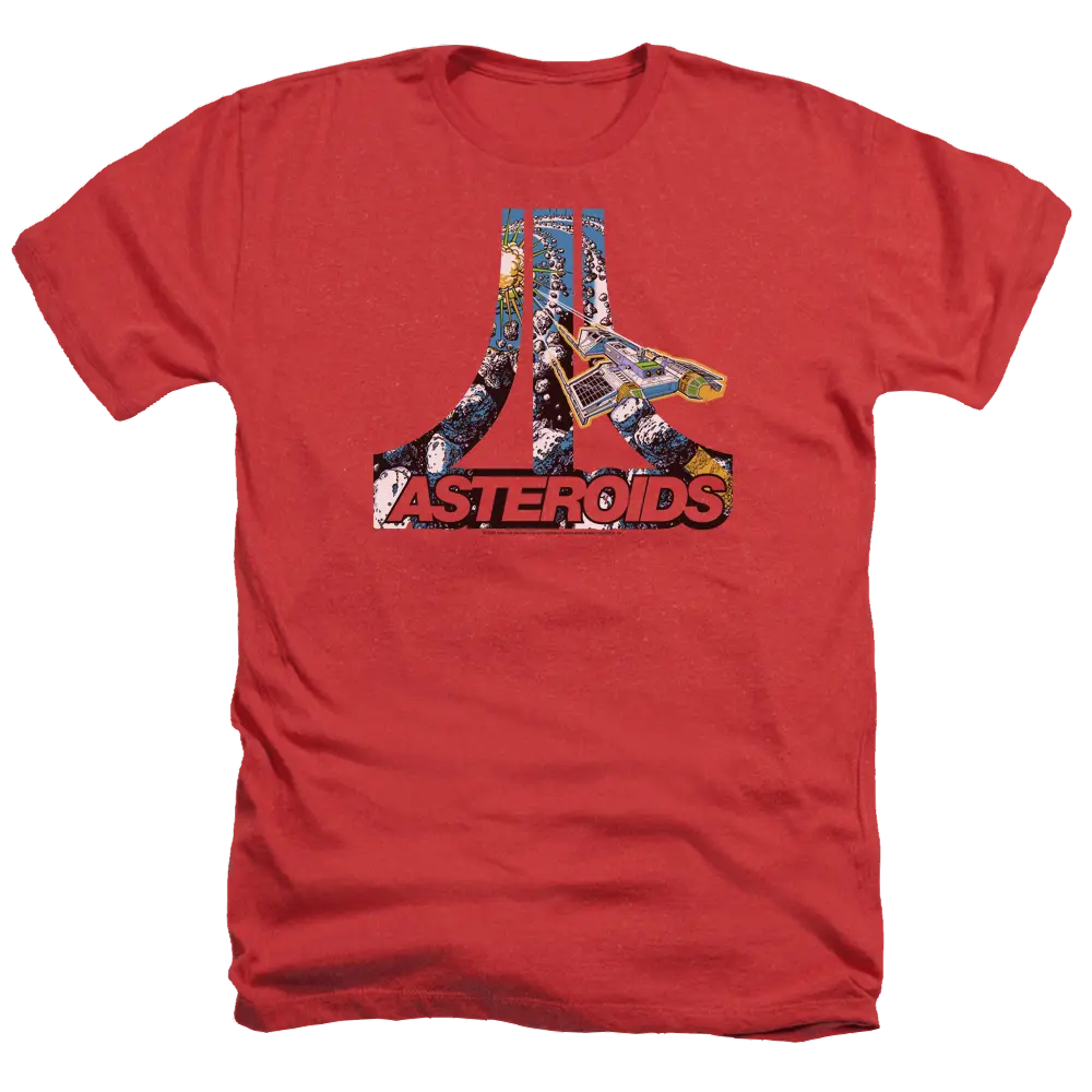 Atari Asteroids Atari - Men's Heather T-Shirt Atari