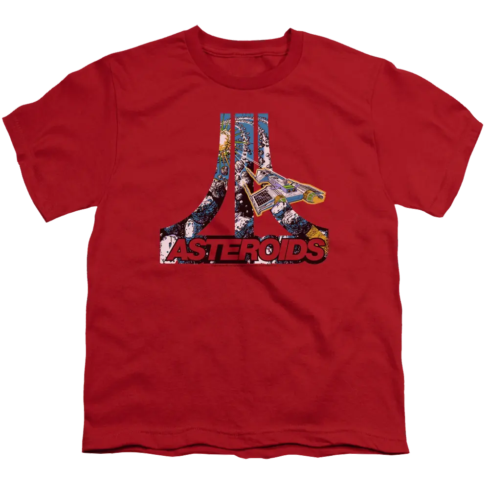 Atari Asteroids Atari - Youth T-Shirt (Ages 8-12) Atari