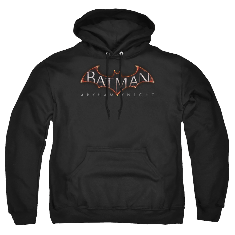Batman - Arkham Logo - Pullover Hoodie Pullover Hoodie Batman