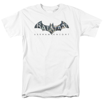 Batman - Arkham Descending Logo - Men's Regular Fit T-Shirt Men's Regular Fit T-Shirt Batman