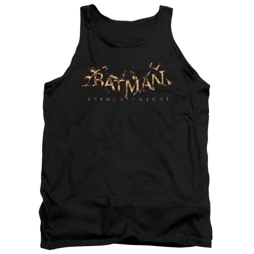 Batman - Arkham Ak Flame Logo Men's Tank Men's Tank Batman