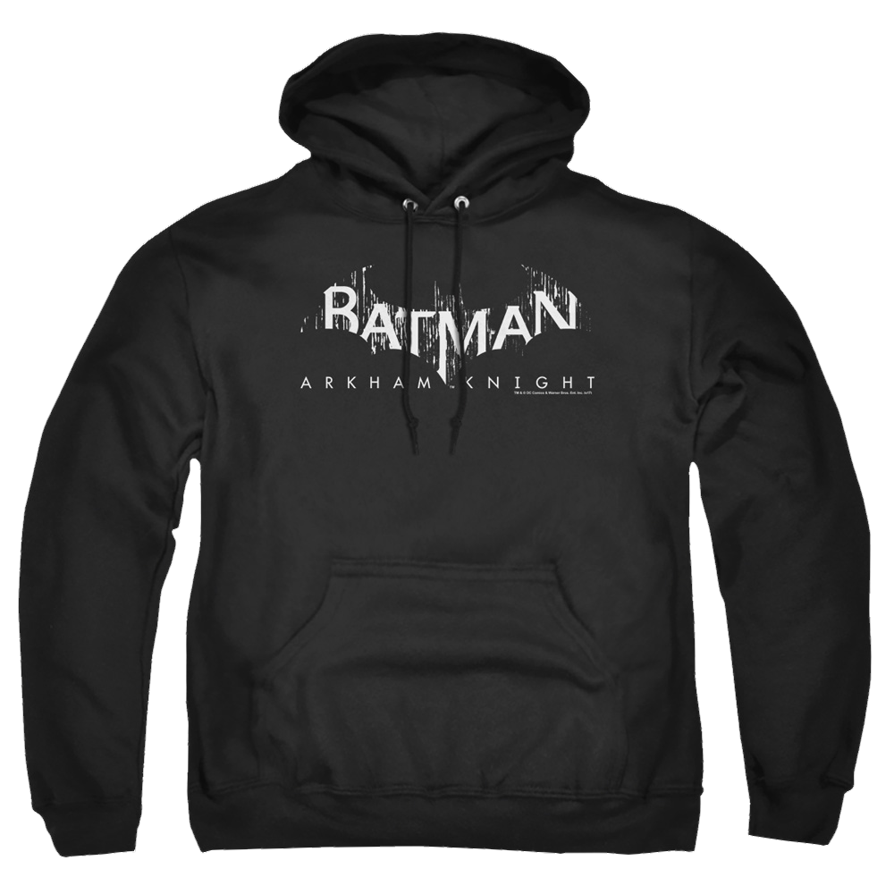 Batman - Arkham Ak Splinter Logo - Pullover Hoodie Pullover Hoodie Batman