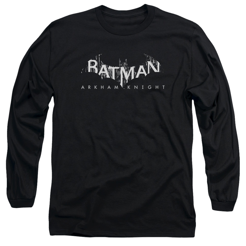 Batman - Arkham Ak Splinter Logo - Men's Long Sleeve T-Shirt Men's Long Sleeve T-Shirt Batman